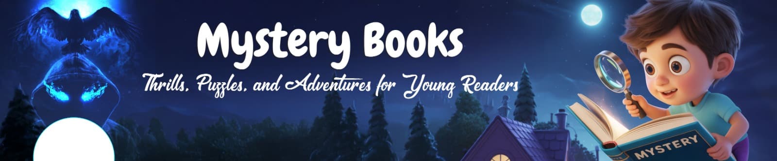 This image is a genre banner that explains which genre books are repesneted